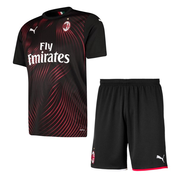 Camiseta AC Milan 3ª Niño 2019 2020 Rojo Negro